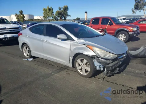 2013 Hyundai Elantra Gls из США, поврежденный, VIN 5NPDH4AE9DH194046